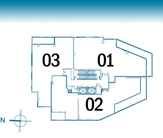 Floor map of Aqua Allison Island - Gorlin Building