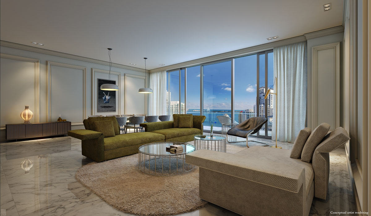 Brickell Flatiron Condo Photo